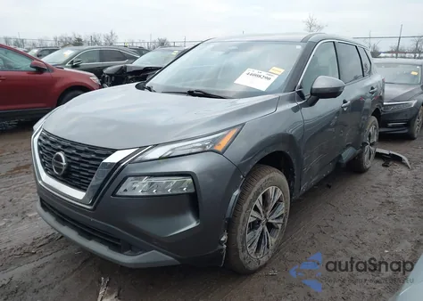 2021 Nissan Rogue Sv Intelligent Awd z USA, uszkodzony, nr VIN 5N1AT3BB0MC774583